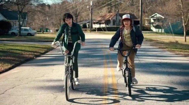 mike's bike from stranger things