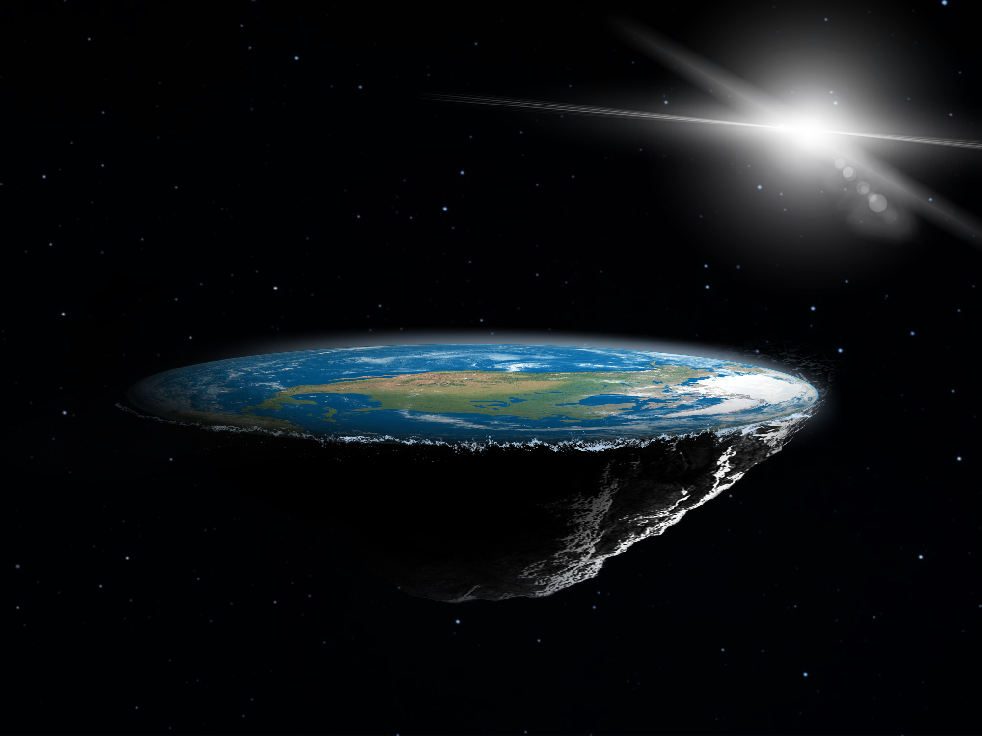 Flat Earth FC President Takes on the Doubters: 'If the Earth Is