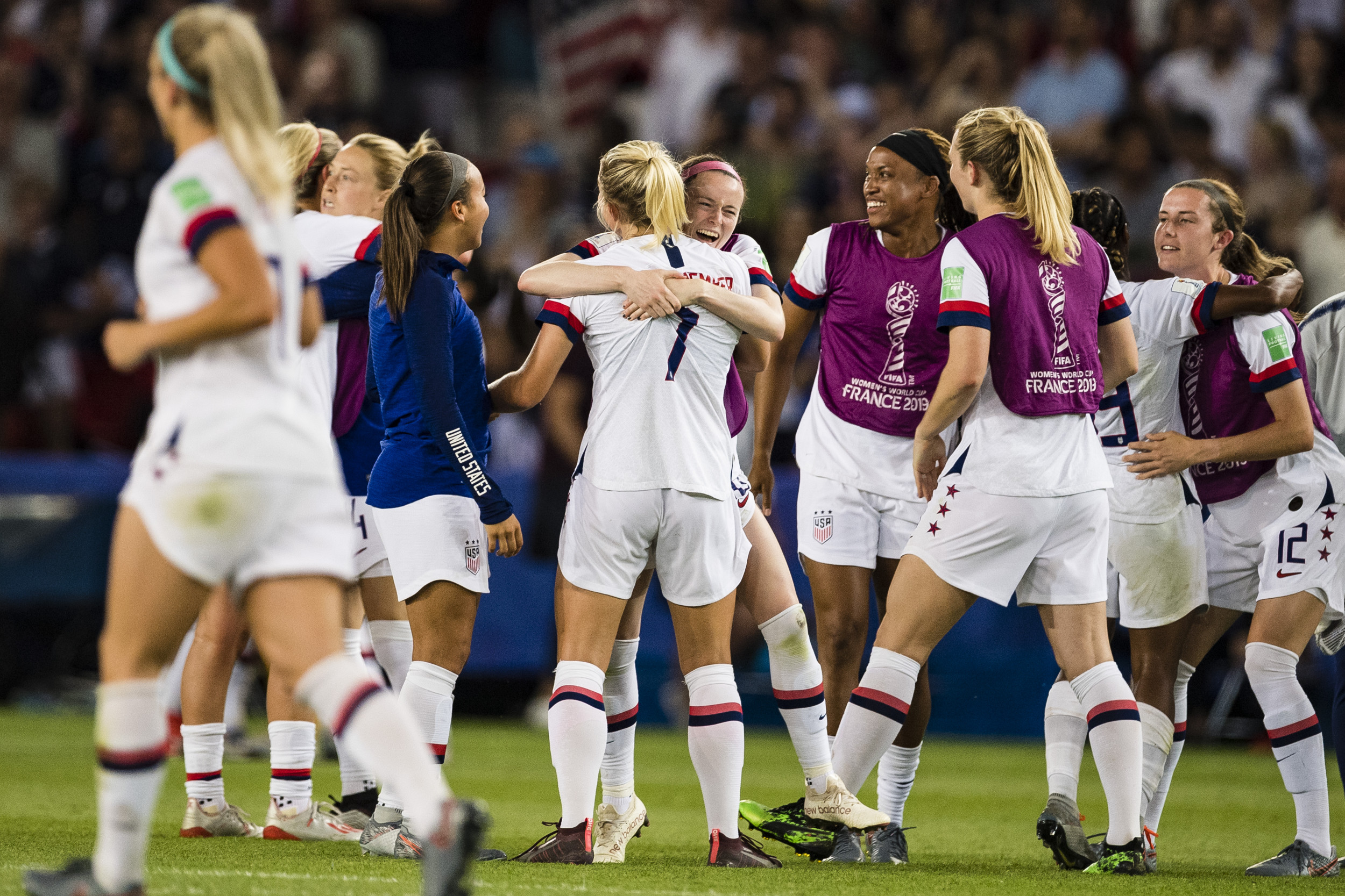 Proud parents and partners go wild as US Women's Soccer Team wins