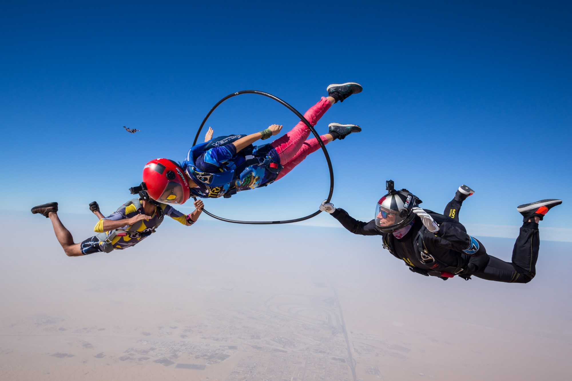 Skydive Red bull