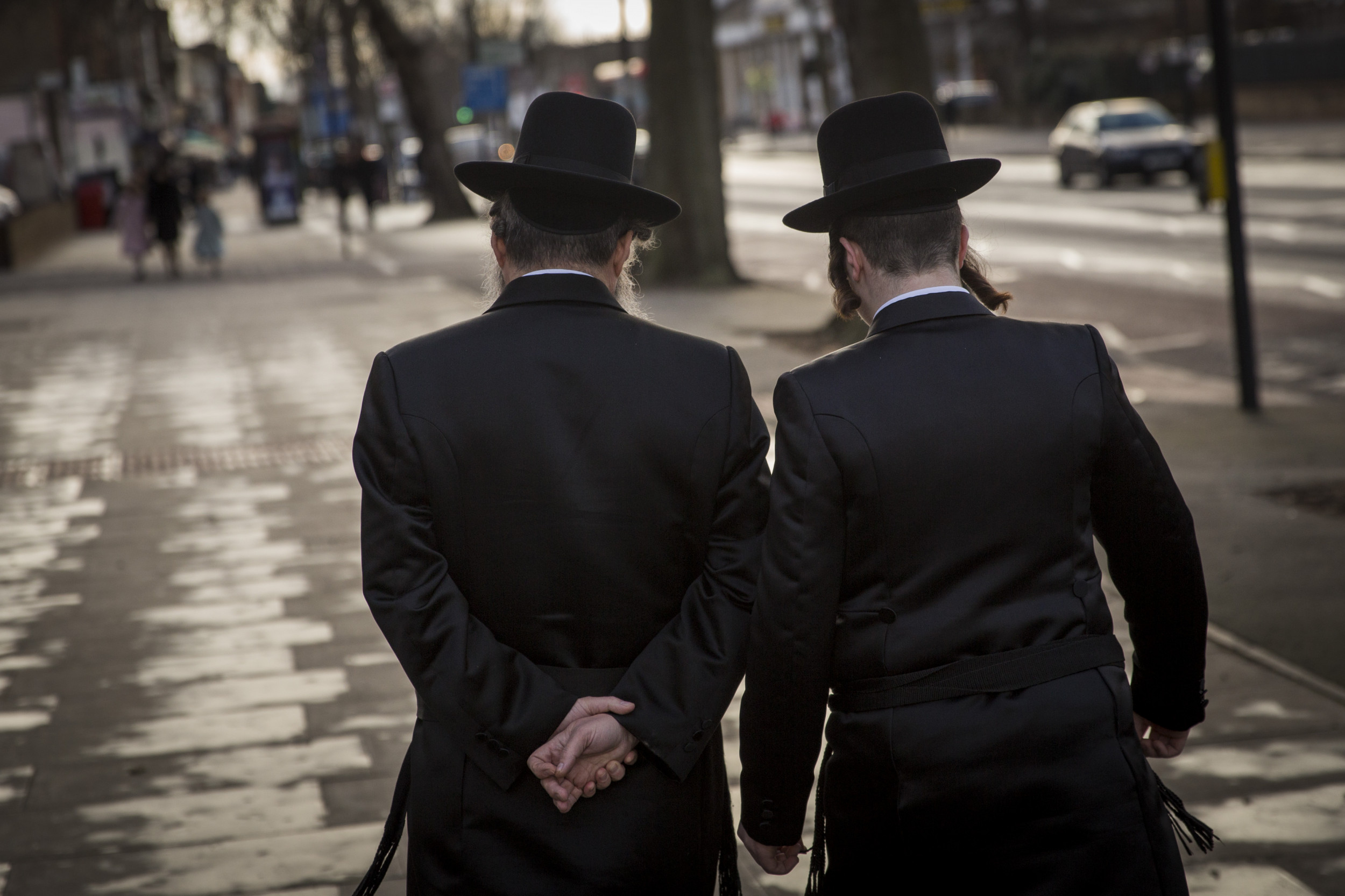 Anti semitism hate crime london knife