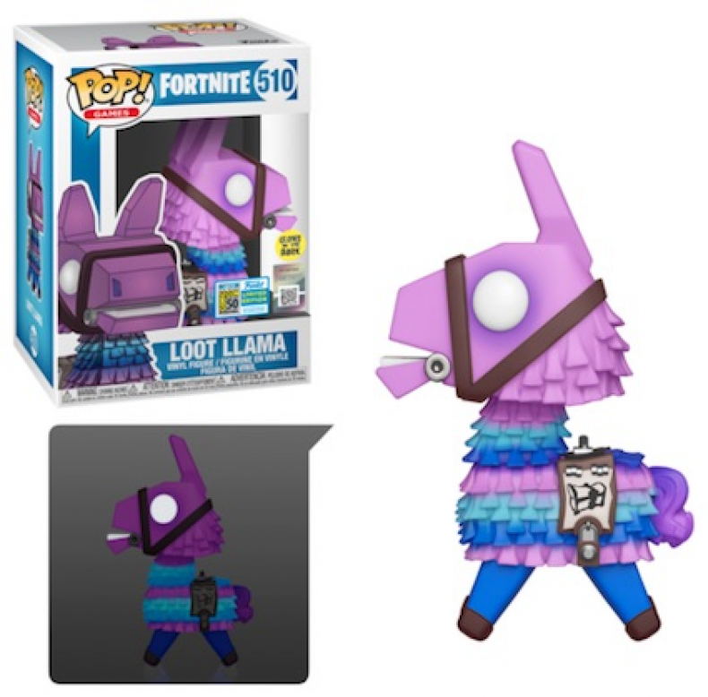 SDCC 2019 Funko Exclusive Fortnite Loot Llama