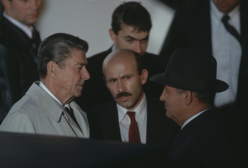 Ronald Reagan Mikhail Gorbachev Reykjavik Summit