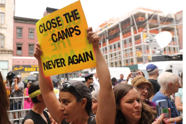 Close the Camps protest Close the Camps protest
