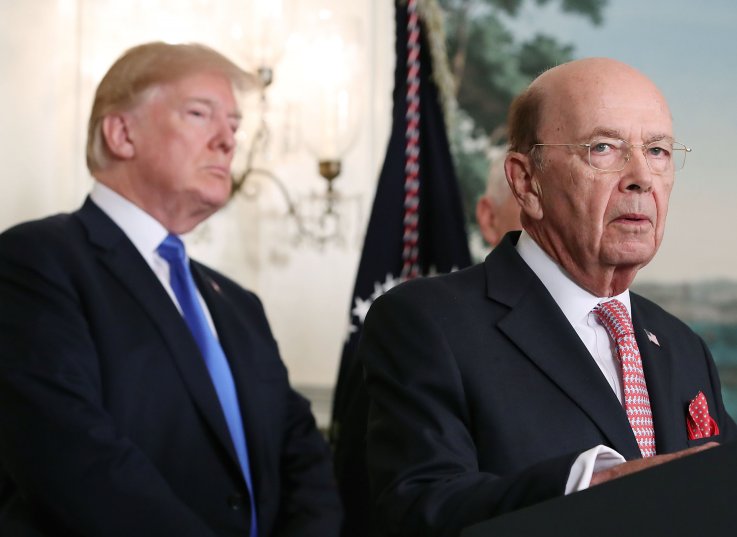 Donald Trump Fake Commerce Census Donald Trump Fake Commerce Census