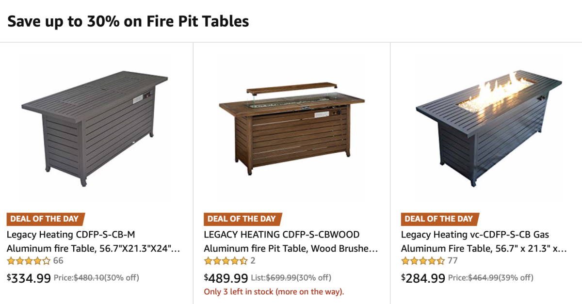 Prime Daily Deals: Discounts on Blowers, Pressure Washers, Fire Pits  and More