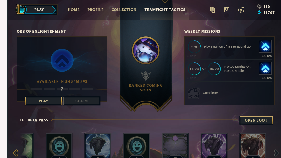 TFT Stats, Leaderboards, League of Legends Teamfight Tactics