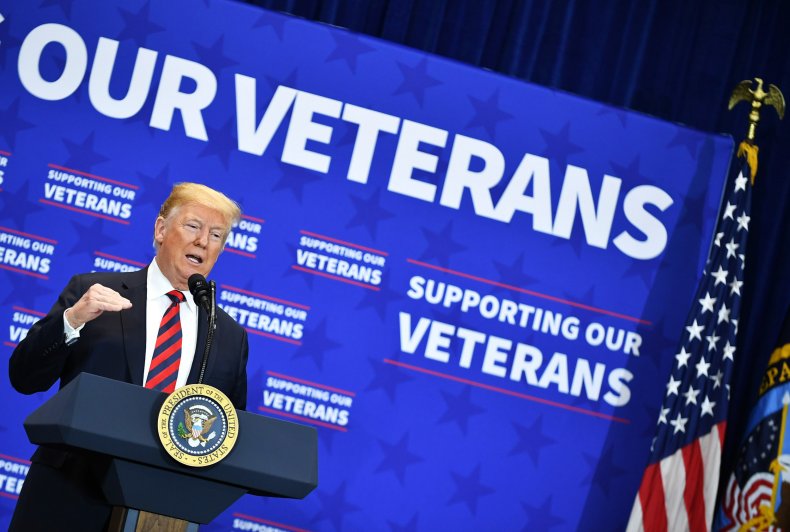 Veterans Donald Trump July 4