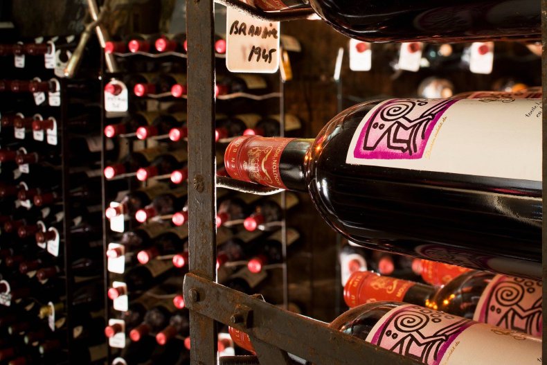 wine bottles restaurant stolen maison rostang