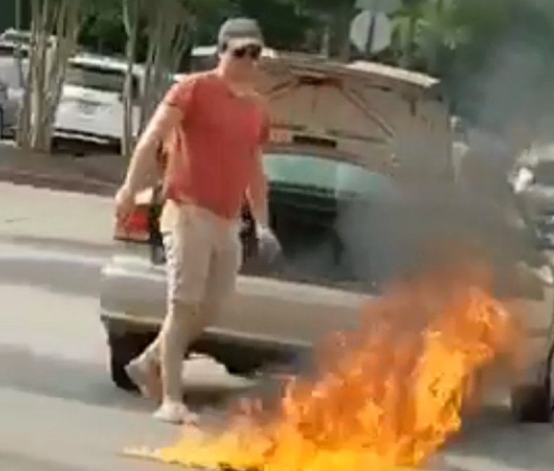 flag burning