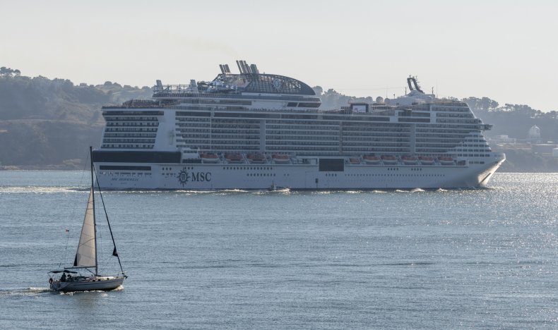 Cruise ship, woman, rescued, overboard, dies, hospital