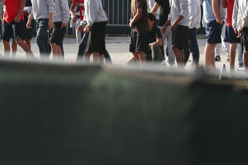 detained migrant children