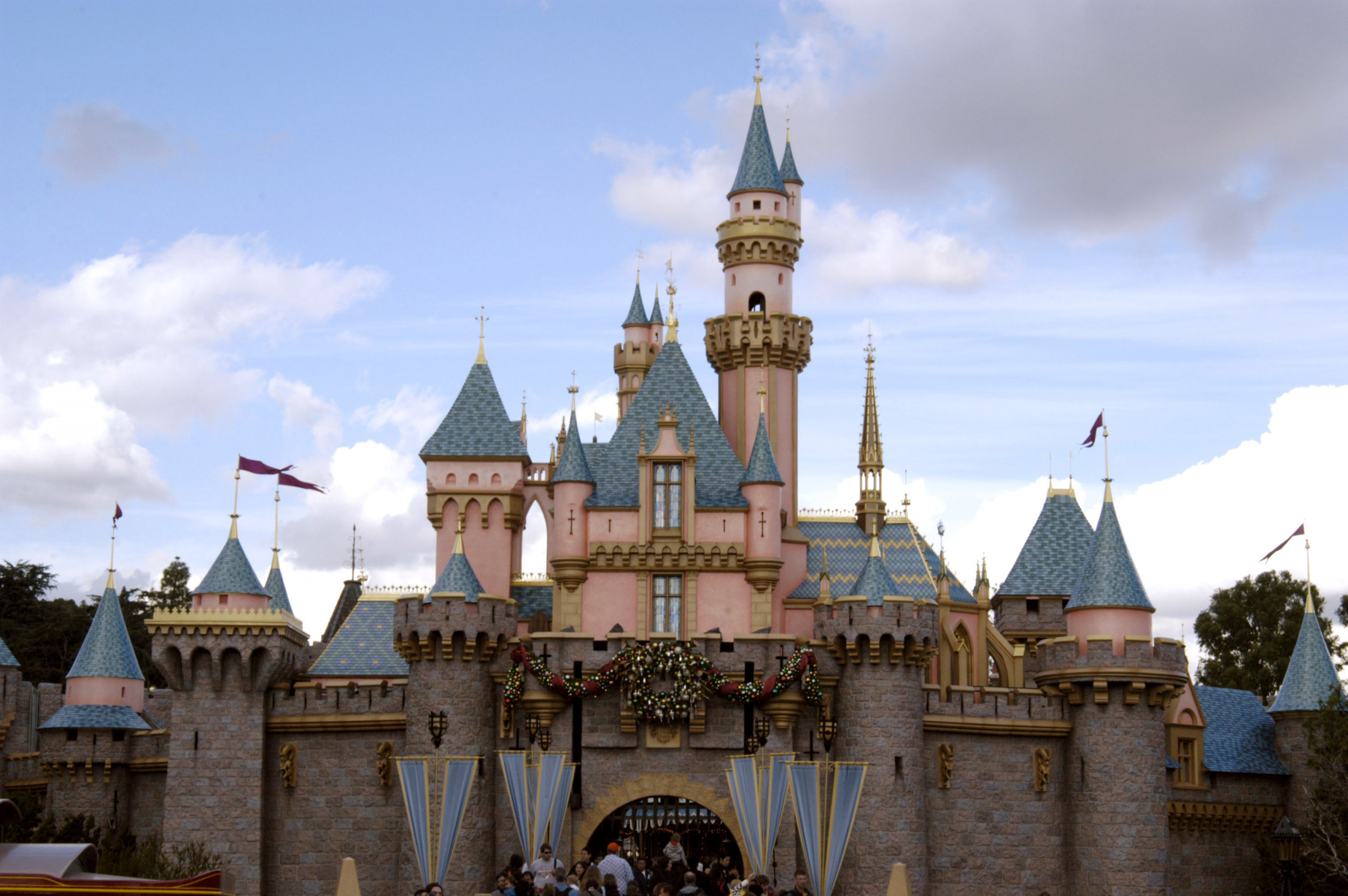 Video Violent Fight Breaks Out Between Family at Disneyland