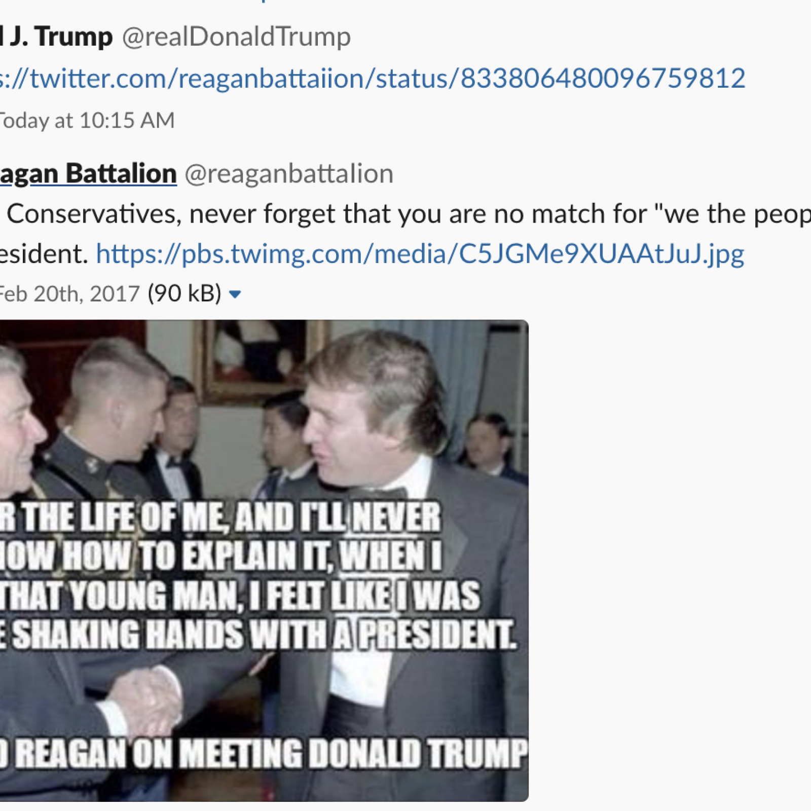 Donald Trump Tweets Fake Ronald Reagan Quote About Himself From Fake Twitter Account