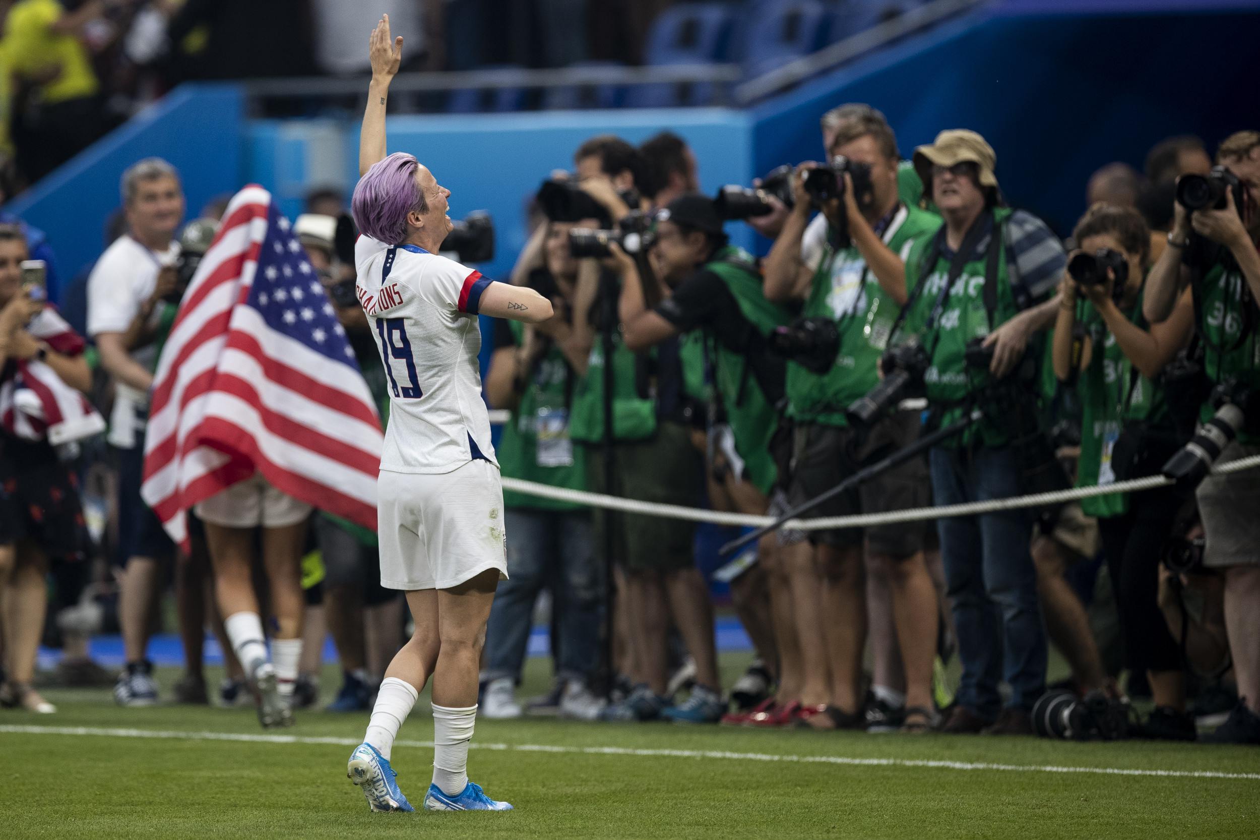 Soccer Star Megan Rapinoe On Equal Pay, And What The U.S. Flag Means To Her  : NPR