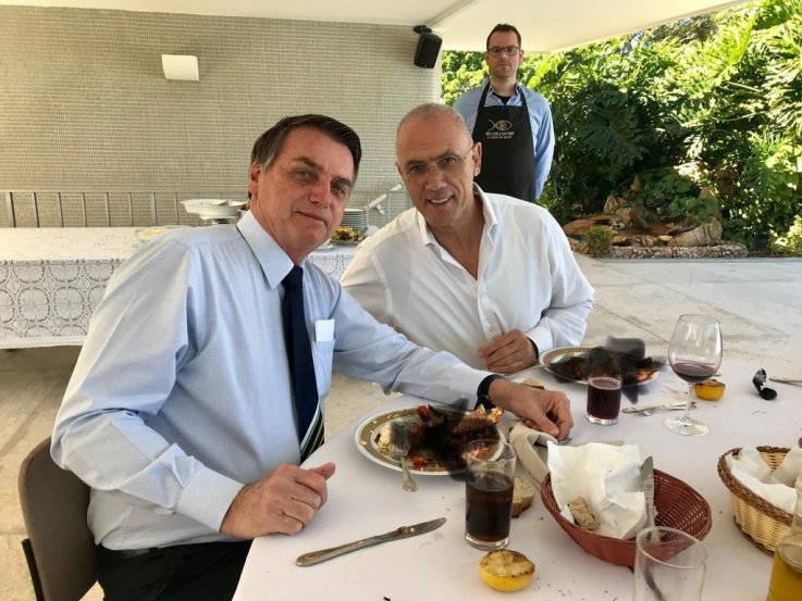 israeli ambassador blurred lobster bolsonaro israeli ambassador blurred lobster bolsonaro