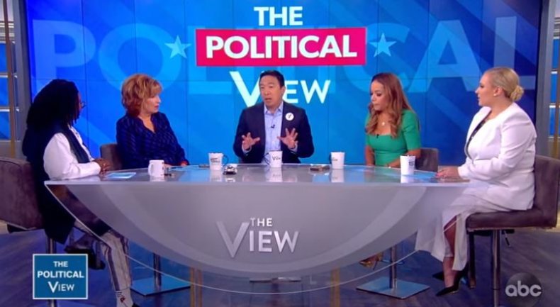 andrew yang the view platform