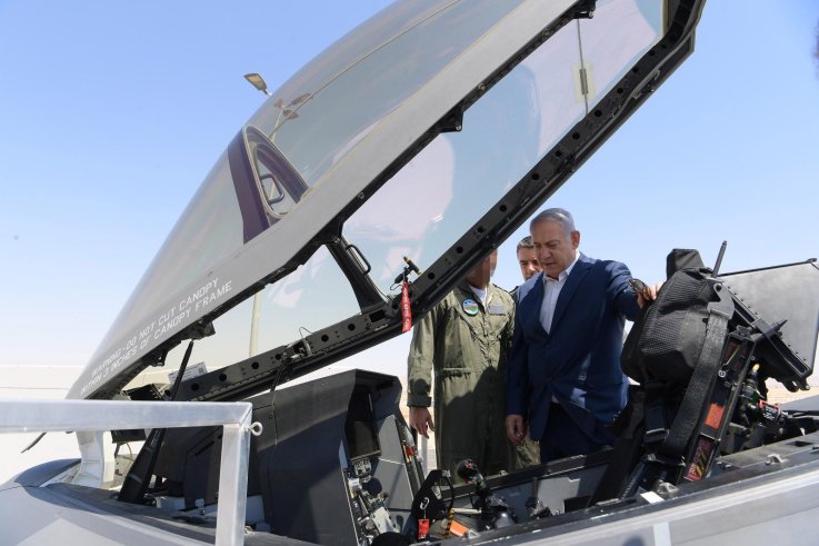 benjamin netanyahu israel jet f35 iran
