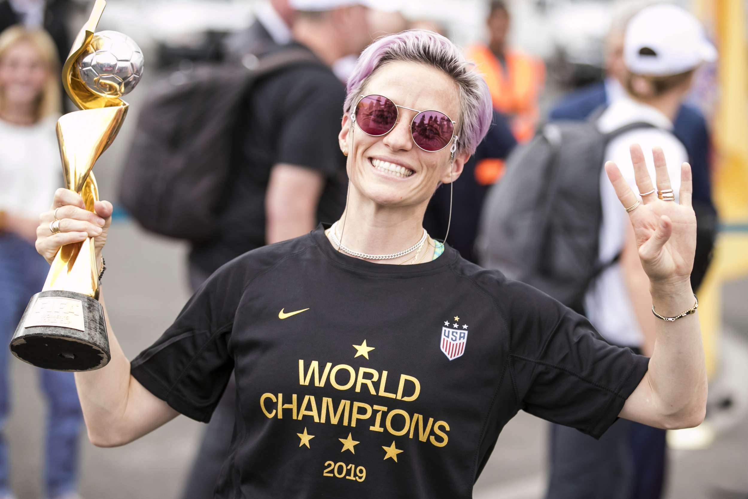 Megan Rapinoe For President Us Soccer Star Is Tied With Donald Trump In Very Hypothetical 
