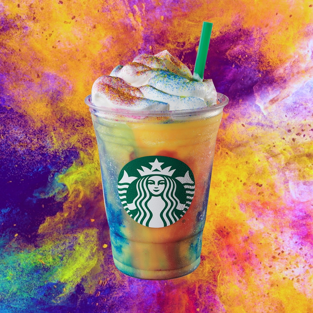 Starbucks Tie Dye Frappuccino Has Arrived Flavor Ingredients And More - 