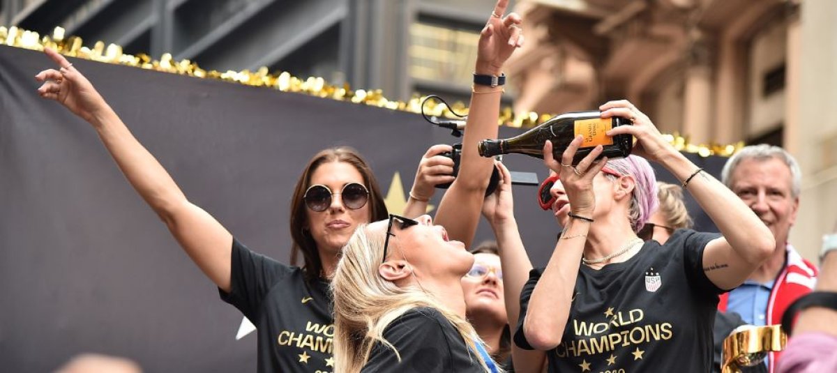 uswnt world cup veuve clicquot women's soccer