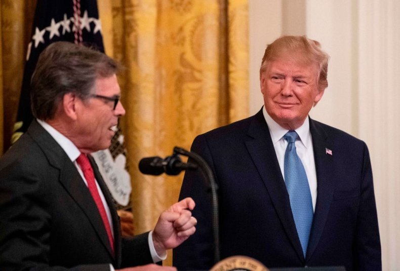 Rick Perry and Donald Trump