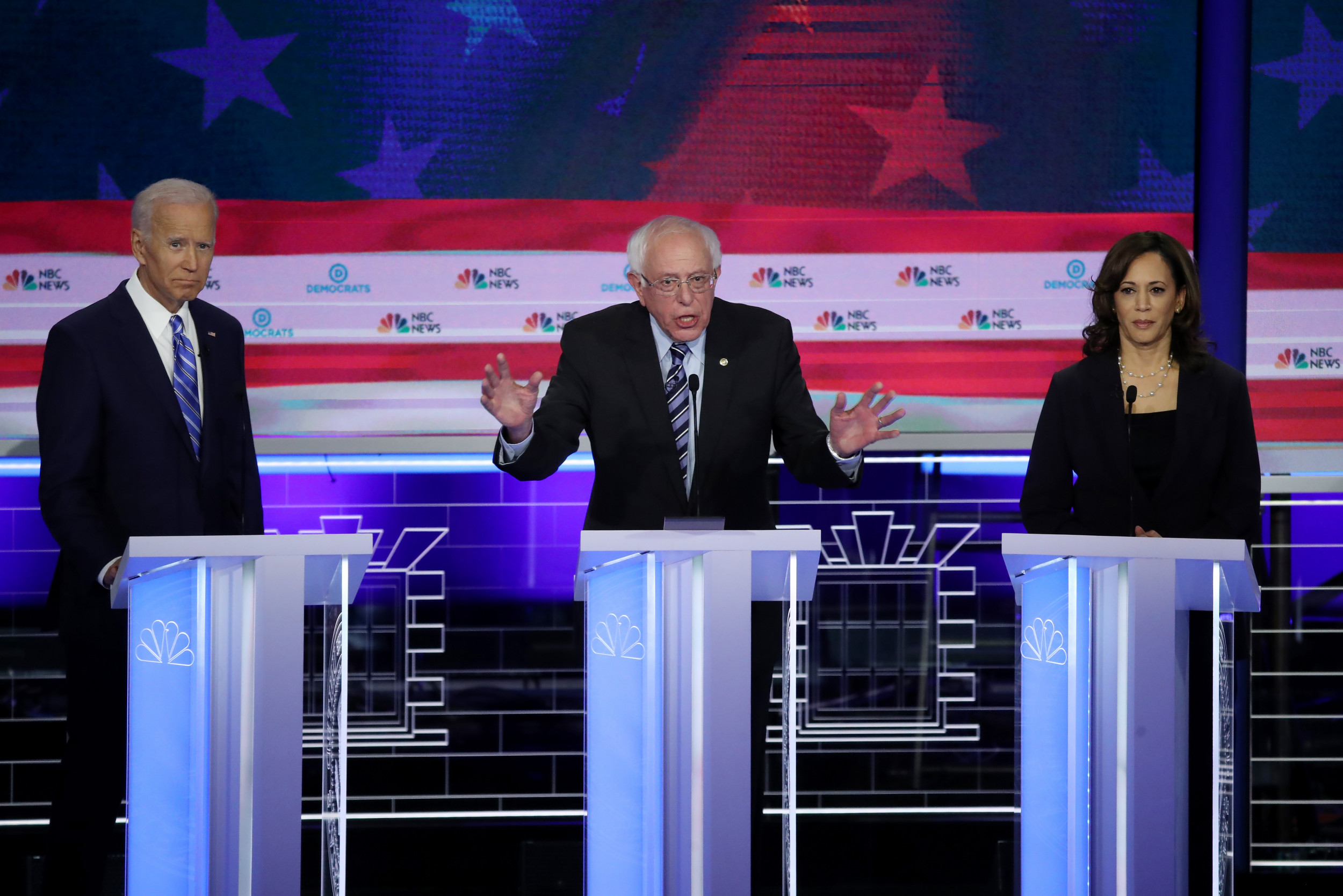 Elizabeth Warren, Kamala Harris Pass Bernie Sanders In New Poll With ...