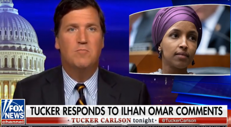 Tucker Carlson responds Omar