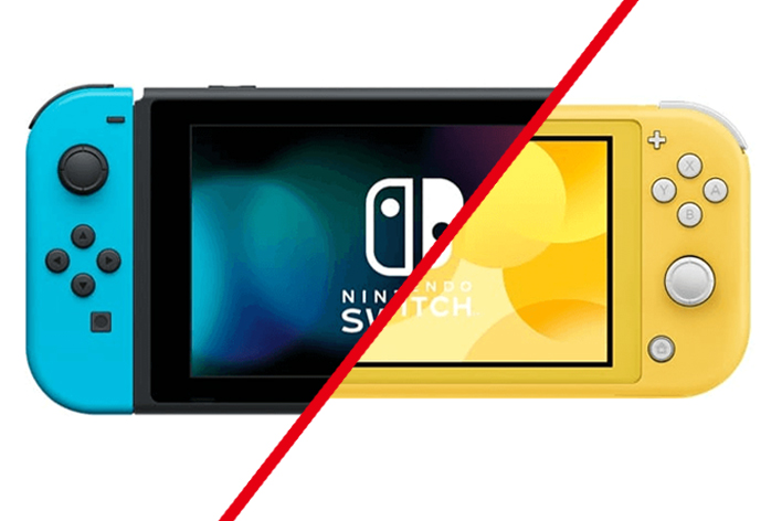 nintendo switch lite dimensions in inches