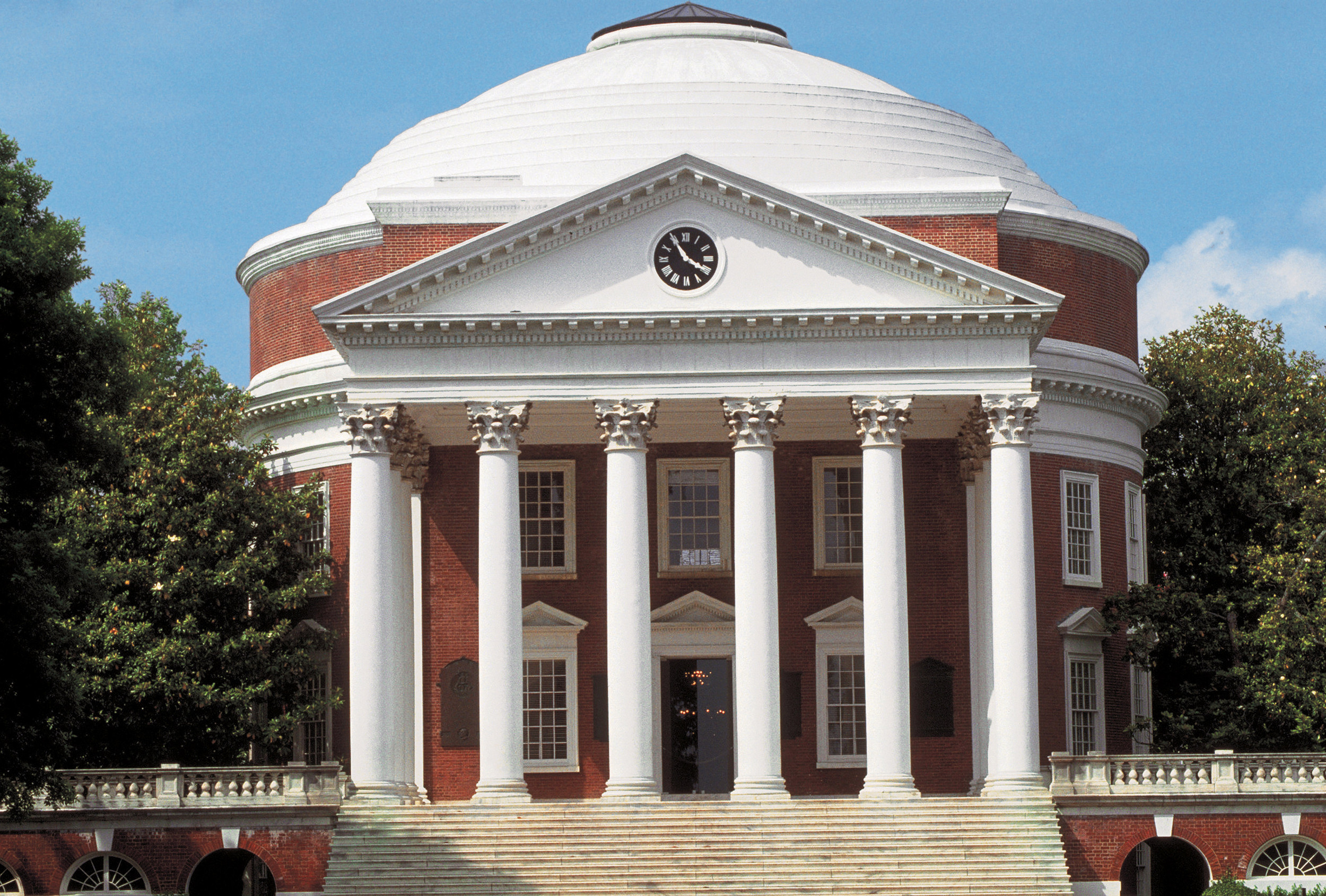 UVA Rotunda University of Virginia Charlottesville Postcard Thomas Jefferson 