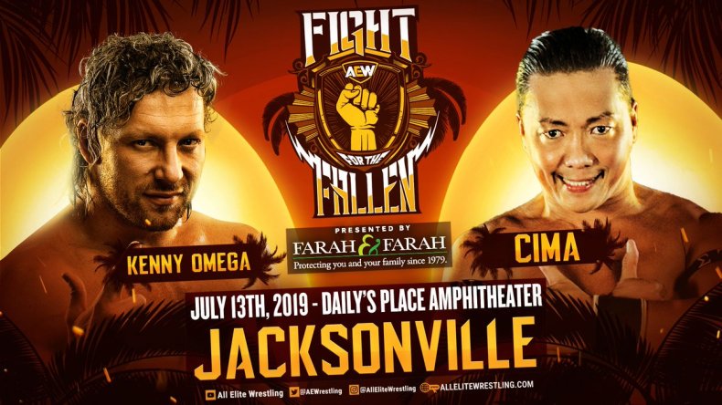 aew fight fallen kenny omega vs cima aew fight fallen kenny omega vs cima