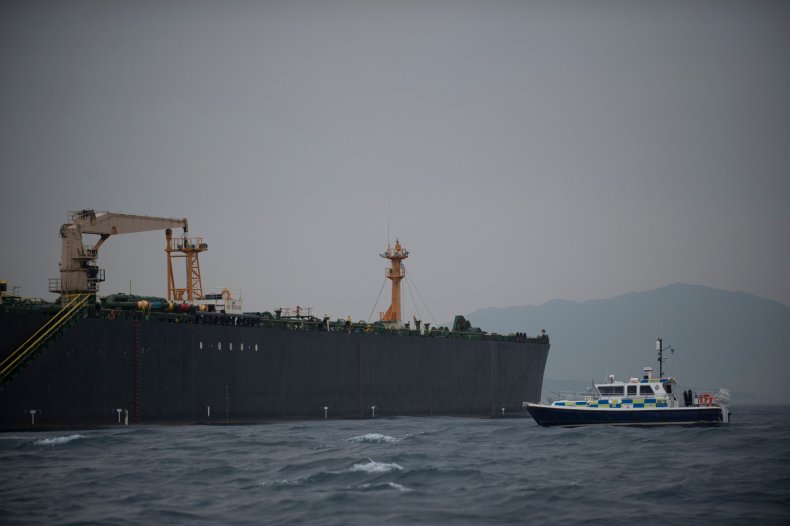 iran uk ship oil tanker