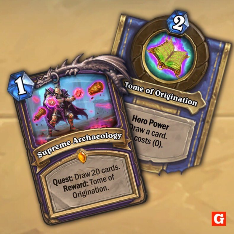 hearthstone saviors of uldum quest hearthstone saviors of uldum quest
