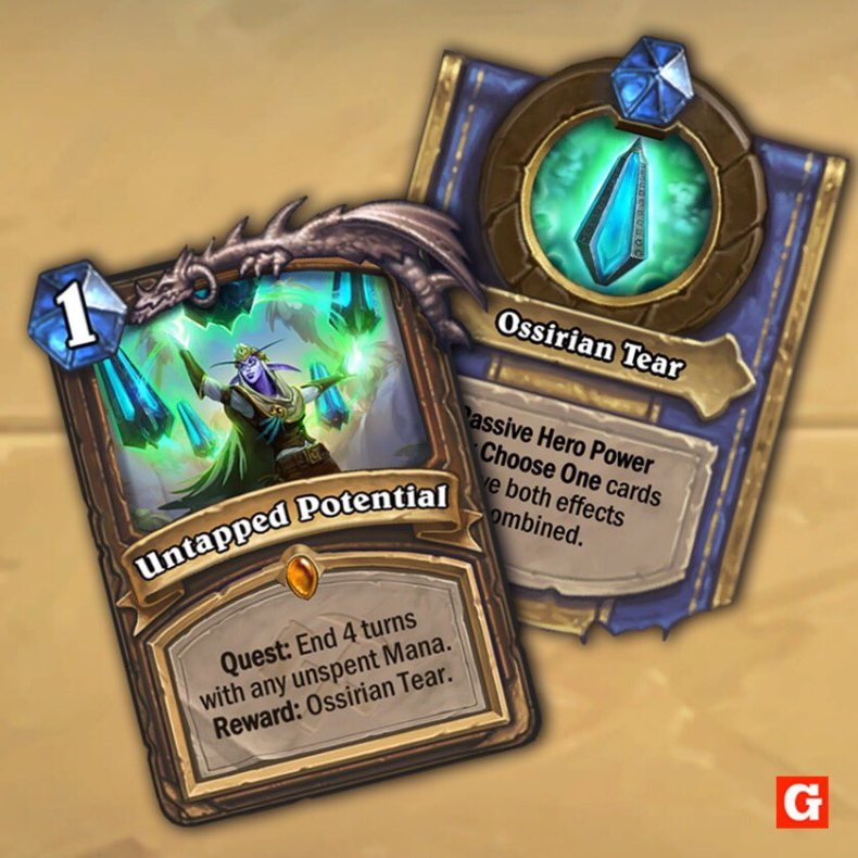 hearthstone saviors of uldum quest hearthstone saviors of uldum quest