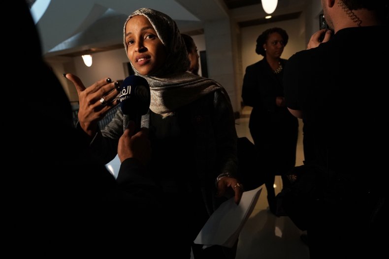 Omar, Pressley Respond Trump
