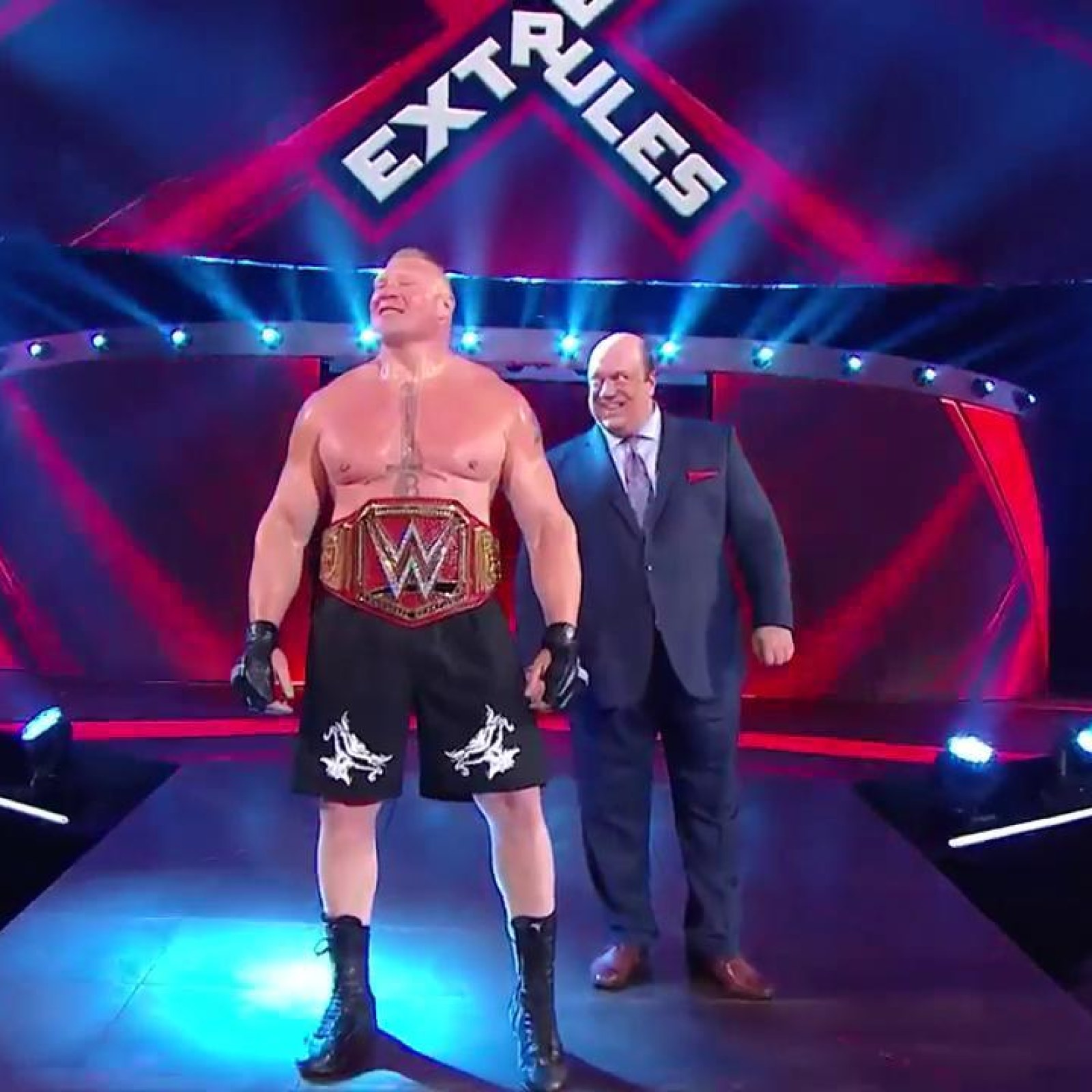 Brock Lesnar Cashes In And Becomes Universal Champion At Extreme Rules Brock Lesnar Cashes In And Becomes Universal Champion At Extreme Rules