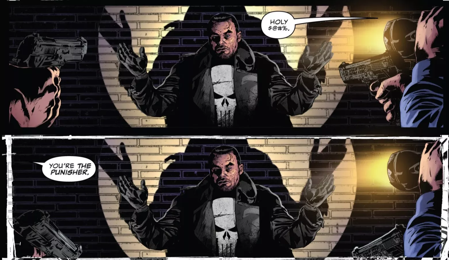 Marvel's the Punisher Lays the Beatdown on Cops Who Use His Skull