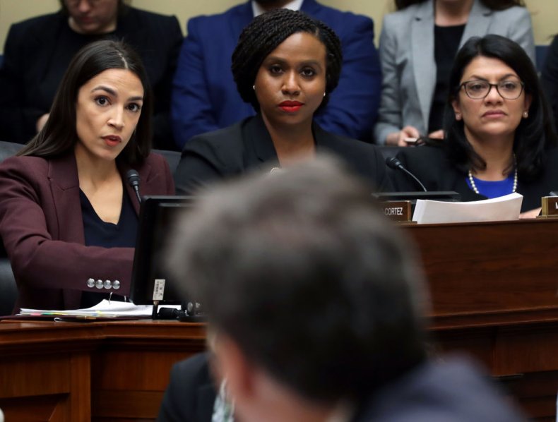 Ocasio-Cortez, Pressley and Tlaib