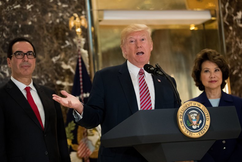 Steve Mnuchin Trump Not Racist