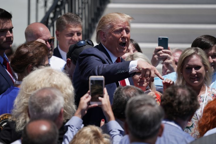 Trump at Made in America Event Trump at Made in America Event