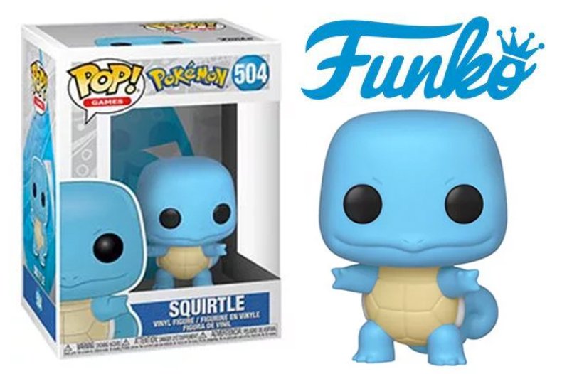 Funko Pop Pokemon Squirtle Announcement vinyl figurine