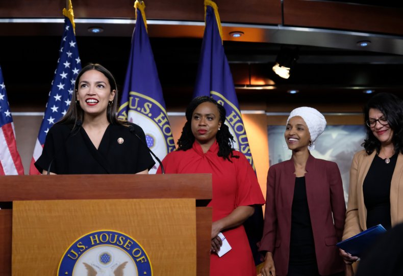 Ocasio-Cortez, Omar, Pressley, Tlaib