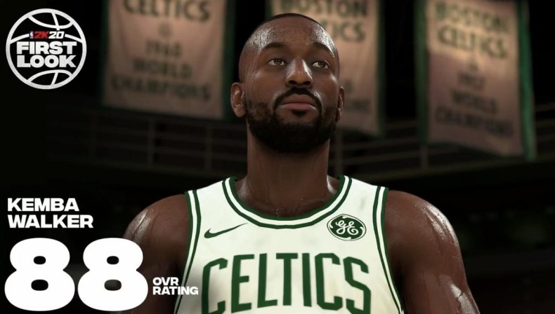 nba 2k20 kemba walker player rating