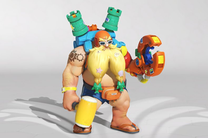 surf 'n' splash torbjorn overwatch summer games