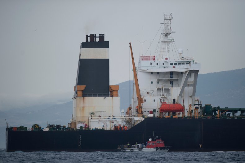 iran gibraltar oil tanker uk