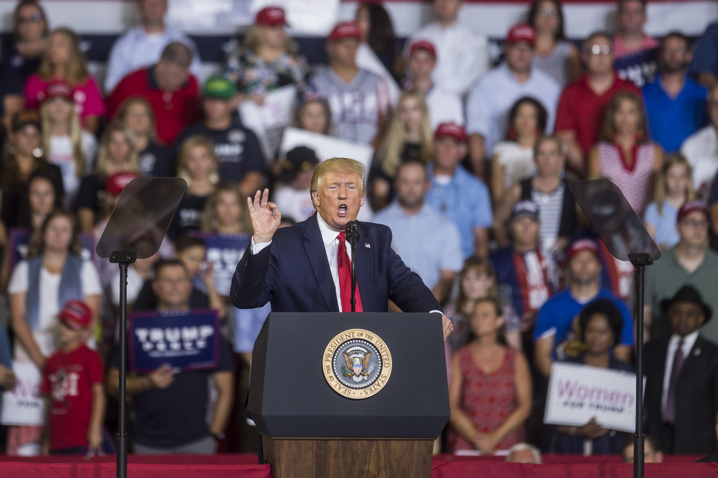 Trump Mocked For Falsely Claiming His Campaign Events Have Never 'Had ...