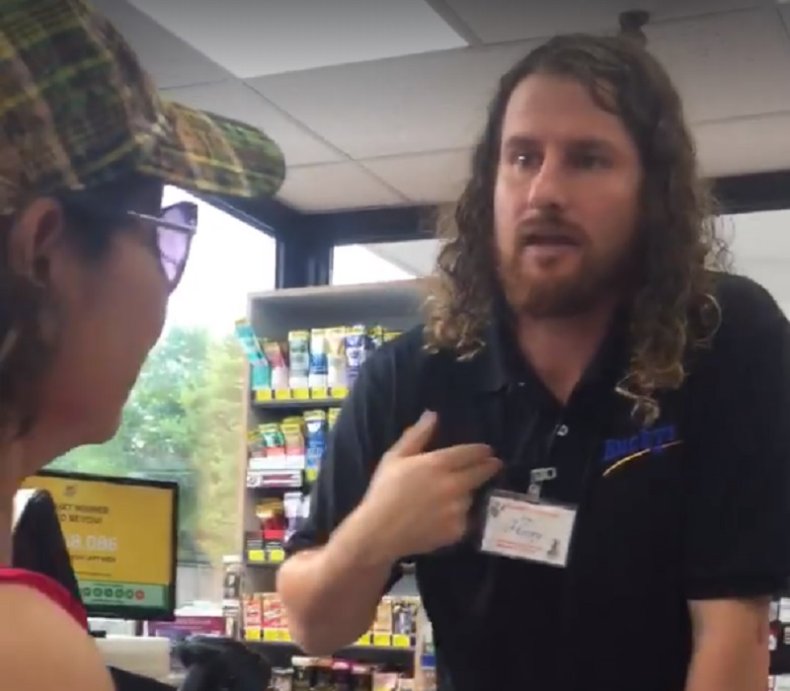 Buckys gas station clerk viral video Facebook Buckys gas station clerk viral video Facebook