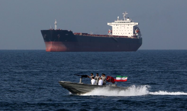 iran navy oil tanker gulf