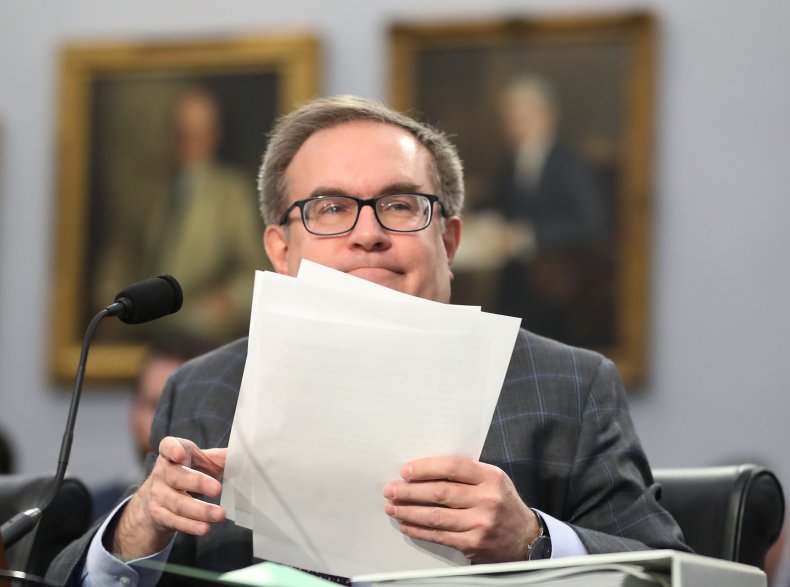 Andrew Wheeler, EPA administrator