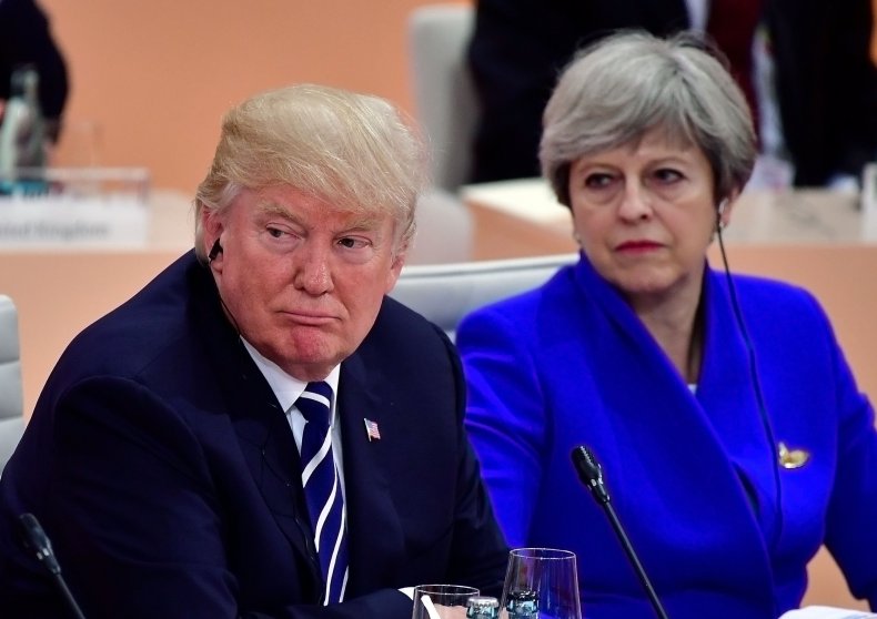 Theresa May Condemn Trump Racist